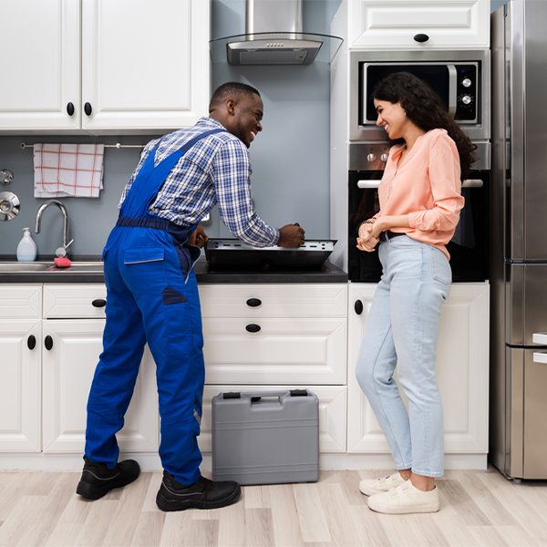 what kind of warranty do you offer on your cooktop repair services in Cochran County